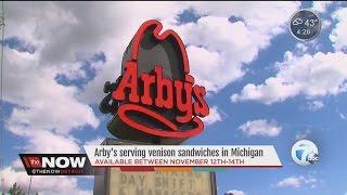 Arbys to serve venison at 4 Michigan locations