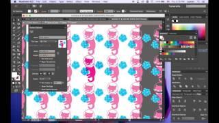 Illustrator How to make a Pattern