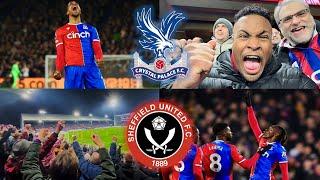 CRYSTAL PALACE 3-2 SHEFFIELD UNITED VLOG 2324 *EZE & OLISE STUNNERS SECURE US A VITAL WIN*