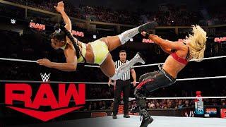 Bianca Belair & Jade Cargill vs. Shayna Baszler & Zoey Stark – Title Match Raw June 3 2024