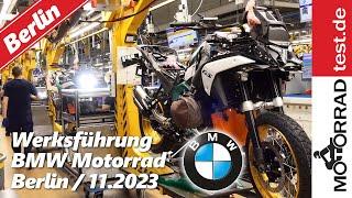 BMW Motorrad Werksführung  Berlin Spandau November 2023