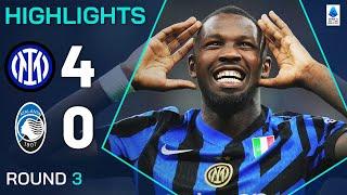 INTER-ATALANTA 4-0  HIGHLIGHTS  Thuram nets brace in San Siro goalfest  Serie A 202425