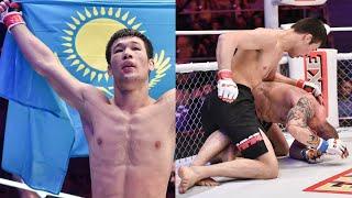 Kazakh Phenomenon knocks out world karate champion Shavkat Rakhmonov vs. Polish Hulk