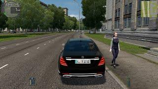 City Car Driving 1.5.9 Mercedes-Benz MAYBACH S650 TrackIR4 Pro