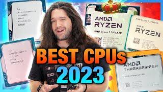 Best CPUs of 2023 Intel vs. AMD Gaming Video Editing Budget & Biggest Disappointment