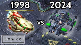 StarCraft 1 PROTOSS vs StarCraft 2 TERRAN