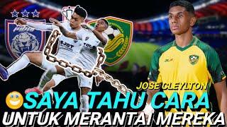 JDT VS KEDAH‼️AWAS ARIF DAN BERGSON KENAK RANTAI