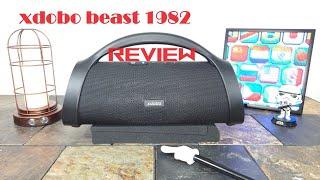 XDOBO Beast 1982  Karaoke Boombox Review  120w Wireless Mic Included  Not TWS Capable IPX6