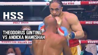 Theodorus ginting VS Andicka mameshah Full Fight Sampai berdaragh