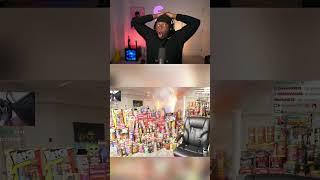 Mr Beast blows up Kai Cenat Room