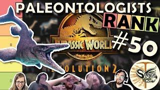 LORD OF THE SEAWAY  Paleontologists rank TYLOSAURUS in Jurassic World Evolution 2