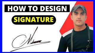 How to make a signature  Best signature style  Signature  Automatic