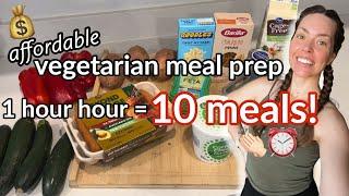 AFFORDABLE VEGETARIAN MEAL PREP IDEAS Easy Make Ahead Breakfast Ideas FOR CHEAP SAVE TIME & MONEY