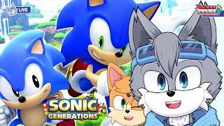 Merayakan Ulang Tahun Sonic Dulu Cuy【SONIC GENERATIONS】- Alka Ch.  Mobian Vtuber ID 