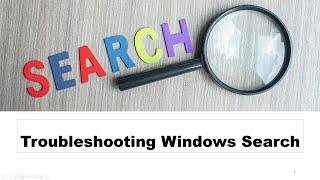 Troubleshooting Windows Search and Indexing IT Admins Toolkit