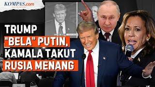 Debat Pemilu AS Trump Vs Kamala soal Perang Rusia-Ukraina Kremlin Semua Musuh