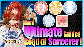 Real ULTIMATE Sorcerer Guide Equipment Skill with Tips Included Ragnarok Origin Global