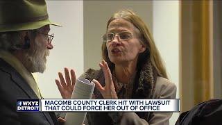 Macomb County Clerk hit with lawsuit that could force her out of office