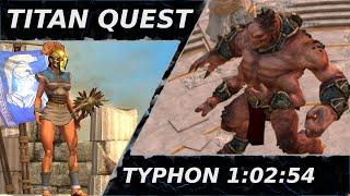 Titan Quest AE Speedrun Glitchless Typhon 10254 - New WR in description