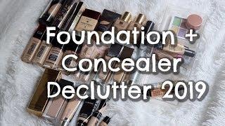 Makeup Declutter  Foundations & Concealers