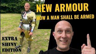 How a Medieval KNIGHT wears their ARMOUR New armour put on and tested