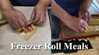 Freezer Meals to Roll up