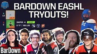 EASHL TRYOUTS REUNITE THE BARDOWN BEER LEAGUE TEAM FAN VOTE