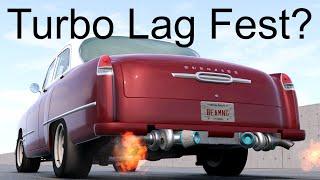 Big V8 In The Front  Turbos In The Back BeamNG.Drive