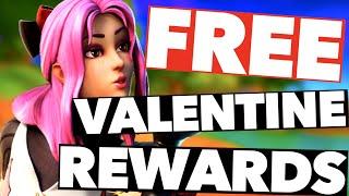 How to Get FREE Rewards in Fortnite VALENTINE’S DAY EVENT  Fortntie Free Rewards Valentines Day