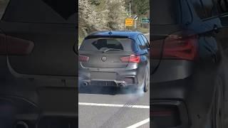 BMW M140i HUGE BURNOUT