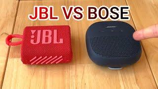 JBL GO 3 vs Bose Micro Bluetooth Speaker Sound Test & Review