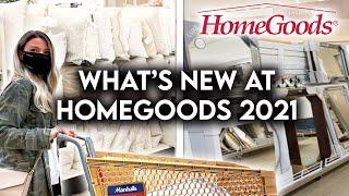 HOMEGOODS SHOP WITH ME 2021  NEW HOME DECOR + ORGANIZATION