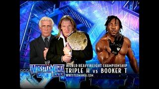 Story of Triple H vs. Booker T  WrestleMania 19