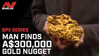 Gold Nugget Find Worth AUD $300000  Minelab GPX Series detector