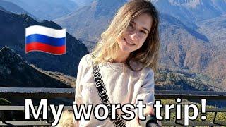 STRESS day at Rosa Khutor ski resort  Sochi vlog