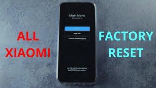 Hard Reset Factory Reset - ALL Xiaomi phones with Android Example on Redmi Note 8T M1908C3XG