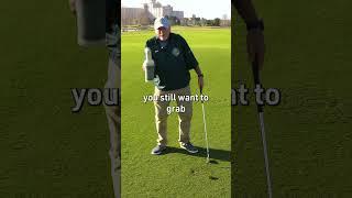 The only correct way to replace your divots according to a golf course superintendent