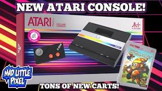 WOW Atari Just Announced A NEW 7800 Console & TONS Of NEW Cartridges