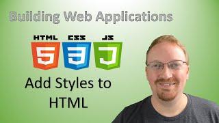 13. How to Add Styles to HTML  Building Web Applications 