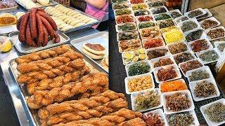 STREET FOOD at Traditional Korean Market in Seoul