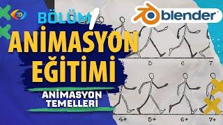 #1 Blender İle Animasyon Temelleri - Blender Animasyon Dersleri