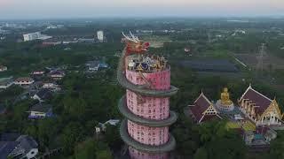 Wat Samphran необычный Храм Дракона в Таиланде