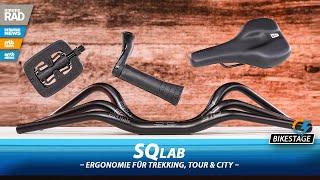 BikeStage 2023 – SQlab Zubehör-Neuheiten Mehr Ergonomie für City & Touring