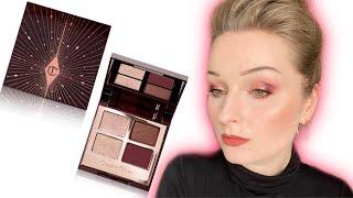 *NEW* CHARLOTTE TILBURY FIRE ROSE EYSHADOW PALETTE SWATCHES AND COMPARISONS