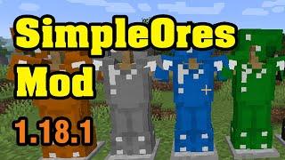 SimpleOres Mod 1.18.1 & Tutorial Downloading And Installing For Minecraft