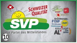 Schweizerische Volkspartei - SVP #10  Schweizer Parteien Wahlen 22. Oktober 2023