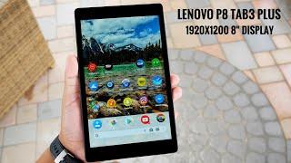 Lenovo P8 Tab3 Plus Hands on Review  Budget 8 Android Tablet