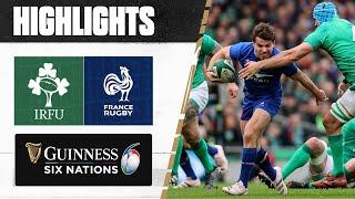 HIGHLIGHTS  ️ Ireland v France   2023 Guinness Six Nations
