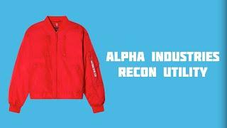 Женская куртка Alpha Industries Recon Utility W Spicy Red