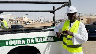 Reportage exclusif sur les  travaux de réhabilitation Des Routes  par Touba Ca Kanam.